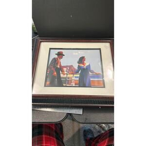 Jack Vettriano Baby Blue Painting Print